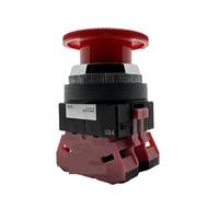 QIAOG Interrupteur d'arrêt d'urgence Red Mushroom série AVN for le démarrage et l'arrêt rapides des machines équipements électriques industriels,0419