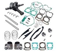 QIAOG Kit de Reconstruction Moteur, Ensemble Complet Cylindre-Vilebrequin, Jeu de Joints de palier Lisse, Compatible avec Les Moteurs ATV UTV 1000cc, remplace la référence 420219865