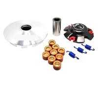 QIAOG Kit variateur avec masses à rouleaux et poulie motrice compatible scooters cyclomoteurs GY6 125cc, 150cc, 152QMI 157QMJ