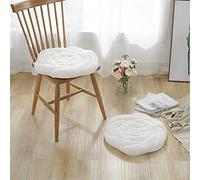 QIAOH Coussin De Chaise Set of 1, Coussin De Siege pour Maison Bureau Salle À Manger De Chaise, Coussin De Jardin, Galette Matelassé De Chaise Coussin
