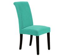 QIAOH Housse de Chaise Extensible, Amovible Lavable House de Chaises pour Salle À Manger, Lycra Étirable Housses de Chaises (C Set of 6)