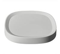 QIAOH Plateau Roulette pour Plantes Diameter 22cm, Plante Robe Robuste De Plante en Pot De Fer Robuste avec Roues Rondes Rondes De Pot De Fleur sur Le Porte-Rouleau Mobile