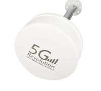 Qiaohome Alimentation d'antenne extérieure 5G Revolution 698-6000MHz 4G 5G Grille d'antenne pour téléphone, radio TV, antennes paraboliques