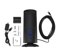 Qiaohome Antenne TV 8K 4K Full HD Antenne HDTV de plus de 450 miles de portée, avec le meilleur amplificateur puissant et amplificateur de signal pour Smart TV