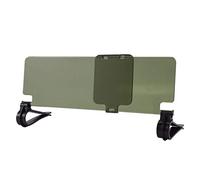 Qiaohome Clip On Car Plus Sûr Vision Anti Dazzle Bloque Éblouissement Shade Sun Visor Extension