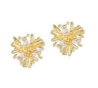 QIAOLIDA Clip d'oreille en zircon étincelant - Accessoire élégant en cristal clouté - Décoration pour écouteurs - Ornement pour Freeclip1/2