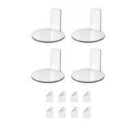 QIAOLIDA Présentoir en acrylique haute transparence pour une présentation élégante de figurines d'action et d'objets de collection dans la décoration de la maison