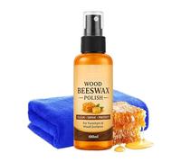 Qiaonan d'Ameublement à Base de d'Abeille - 100 ml Nettoyant Multiusage à la d'Abeille - Spray Restaurateur Haute Brillance pour Parquet | Pour tables chaises armoires cuisine salle de bain maison