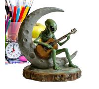 Qiaonan Figurine extraterrestre - Statue de modélisation 3D sculptée à la main - Figurines extraterrestres - Pour la famille, les amis, les étudiants, les hommes, les femmes, la maison, le bureau