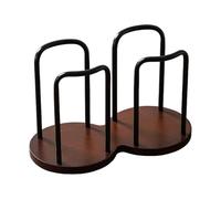 Qiaonan Organisateur de tasses pour armoire | Support long antidérapant sûr - Organisateur de bouteilles d'eau | pour famille hommes femmes cuisine salle à manger maison étagère murale intérieure