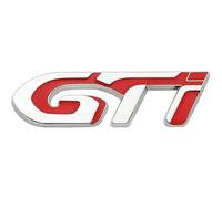 Qiaosup Autocollant EmblèMe Logo Voiture pour Peugeot GT GTI 107 108 205 206 207 208 307 407 2008 3008,Imperméable Résistant au Soleil EmblèMe Logo Voiture Remplacement Voiture Décoration Accessoires