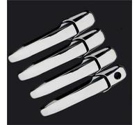 QIBBEI Autocollants Poignées Porte Voiture Accessoires Style Pour Mazda CX7 CX9 2007-2015(Argent)