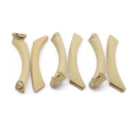 QIBBEI Garniture De Poignée Porte Intérieure Pour BMW Série 3 E90 E91 2004-2012(LHD Beige 6PCS)