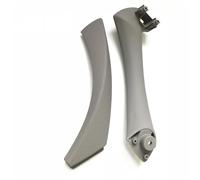 QIBBEI Poignée Porte Intérieure Gauche Droite Avec Garniture Protection Pour BMW Série 3 E90 E91 316 325 328i 2004-2012(Gray Left)