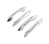 QIBBEI Poignées porte Couverture De Poignée Porte Voiture Chromée, Autocollant Décoration, Accessoires Style Pour Hyundai Pour Tucson 2021 2022 NX4