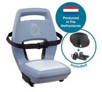 Qibbel Junior 6+ Carrier Child Bike Seat Bleu Max 35 kg Garçon Blue