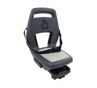 Siège enfant arrière Qibbel Junior 6+ - MIK HD - avec repose-pieds et plaque de protection - Gris granit