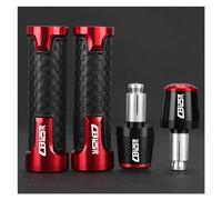 QIBOZNG Extrémité Bu Guidon Accessoires De Moto pour Ho&NDA CB125R CB125 2011-2022 2023 2024 22MM Poignées De Guidon Extrémités De Barre De Poignée Bouchons(7)