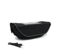 QIBOZNG Sac Guidon Sac Étanche pour Guidon De Moto, Sac De Voyage, Sac De Rangement pour Suzuki V-Strom 1000 V-Strom 650 V Strom Vstrom(Black-Logo)