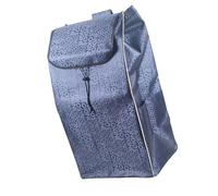 QICBYING 80L Sac De Rangement Imperméable en Tissu Oxford - Sac De Rechange Pliable pour Chariot De Courses avec Poches Latérales, Grand Sac À Provisions, Sac De Rechange De Chariot(A,1PCS)