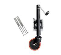 QICBYING Cric De Remorque De Bateau avec Roue - Roue De Soutien Automatique, Kit Béquille De Remorque Roue Jockey, Cric Pivotant Marin Robuste De 540kg, pour Bateau, Camping-Car(A)