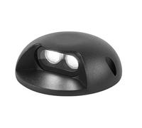 QICBYING Lumières De Paysage - Éclairage De Chemin Extérieur À LED, Lampadaire Lumineux Latéral Étanche IP65, Lumière Jardin Enterré, Spot Extérieur Encastré pour Éclairage Marche(Red,2W-(24V))