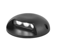 QICBYING Lumières De Paysage - Éclairage De Chemin Extérieur À LED, Lampadaire Lumineux Latéral Étanche IP65, Lumière Jardin Enterré, Spot Extérieur Encastré pour Éclairage Marche(Green,3W-(24V))