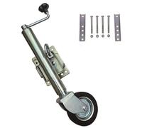QICBYING Roue De Soutien Automatique - Roue Jockey Remorque Charge Lourde, Support Roue Jockey Pliante, Roue De 15cm, Capacité De Charge De 540kg, pour Bateaux, Camping-Cars Et Yachts