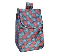 QICBYING Sac De Remplacement De Chariot - Sacs De Chariot Imperméables Pliants en Tissu Oxford 40L, Sac De Remplacement De Chariot À Provisions avec Poches Latérales, pour Supermarchés(B)