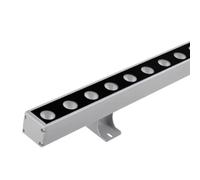 QICBYING Spots Extérieurs, Projecteur Mural LED, Éclairage Paysager Rectangulaire, Applique Murale Extérieure Étanche IP65 pour Hôtels Et Villas, Éclairage Linéaire RGB Ponts(Warm White,18W(DC24V))