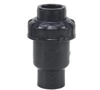 QICEHESE 1 clapet Anti-Retour UPVC 1/2" - 2" | Valve unidirectionnelle en Plastique PVC | Résistance à Haute Pression | Pièces de système de plomberie(20mm)