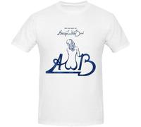 QICHEN BAG Average White Band Very Best of Average Summer T Shirts for Men Round Neck White XL