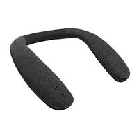 QiCheng & LYS Enceinte de Cou Bluetooth, Haut-Parleur complémentaire Noir, Haut-Parleur sans Fil Portable Audio, Temps de Lecture de 10 Heures (908)