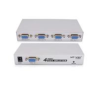 QiCheng&LYS VGA Splitter Répartiteur 4 Port écrans Box Switch VGA LCD CRT