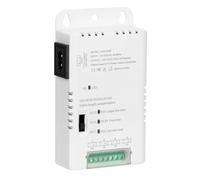 Qichill Alimentation pour Caméras CCTV, Alimentation, Entrée 90 V-264 V CA, Sortie 12 V-13,8-15 V CC, 4 Canaux, HD4C50W