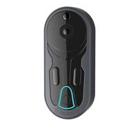 Qichill Interphone vidéo intelligent Wi-Fi, interphone vocal sans fil, moniteur avec caméra de vision nocturne HD 1080P