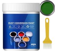 Qidaxia Peinture de conversion de rouille résistante aux intempéries pour métal, agent de conversion métallique à base d'eau, durable (vert)