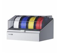 QIDI Box pour Q2/Q2C, Système D'impression 3D Multicolore, 65 °C Séchage Actif de 2e Génération, Reconnaissance Intelligente NFC, Rechargement Automatique du Filament pour PLA/PETG/ABS/CF/GF/PA/PC