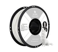QIDI TECH Bobine de filament PLA Rapido mat de 1,75 mm pour imprimante 3D FDM, convient à la plupart des imprimantes 3D FDM, convient à l'impression 3D haute vitesse, blanc mat