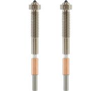 QIDI Tech Buse Bimétal pour Max4, Lot de 2 - 0,8 mm