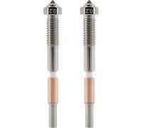 QIDI Tech Buse Bimétal pour Q2, Lot de 2 - 0,2 mm