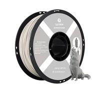 QIDI TECH Filament PLA Rapido Matte 1.75mm, Filament Imprimante 3D PLA Matte 1kg (2.2lbs), Convient pour l'impression à haute vitesse, Convient à la plupart des imprimantes 3D FDM, Gris Technique