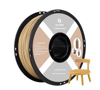 QIDI TECH Filament PLA Rapido Matte 1.75mm, Filament Imprimante 3D PLA Matte 1kg (2.2lbs), Convient pour l'impression à haute vitesse, Convient à la plupart des imprimantes 3D FDM, Kraft Matte