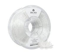 QIDI TECH TPU 95A Filament à haut débit 1.75mm，TPU95A-HF Filament flexible pour imprimante 3D, haute résilience, adapté à l'impression à grande vitesse, bobine de 1kg, Transparent