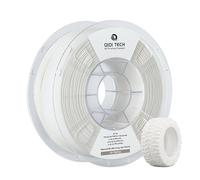 QIDI TECH TPU 95A Filament à haut débit 1.75mm,TPU95A-HF Filament flexible pour imprimante 3D, haute résilience, adapté à l'impression à grande vitesse, bobine de 1kg, Blanc.