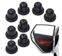 Qidures Cache-Vis de Portière de Voiture | 8 Pièces Protection Universelle Antirouille | Cache-Vis de Serrure de Portière Auto - Pour Conducteurs Passagers Débutants Familles Compatible avec la