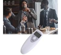 Qidures Ethylotest Electronique, Alcootest Amélioré De Haute Précision avec Écran LCD Numérique, Portable Numérique Testeur d'alcool, Testeur d'alcool Respiratoire De Haute Précision, Ethylometre
