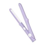 Qidures Fers à lisser,2-en-1 Fer à Friser à Chauffage Rapide Double Usage | 20W Fer à Friser Multifonction Mini - pour la frange ondes la plage nuit le sommeil le voyage les filles les femmes Noël
