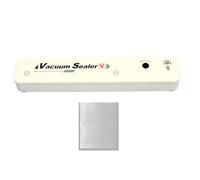 Qidures Soudeuse Sous Vide Compacte | Électrique Hermétique Portable Réutilisable,Machine de Scellage de Sachets Alimentaires sous Vide | Pour Cuisine Frigo Maison Voyage Viande Crue Fruits De Mer