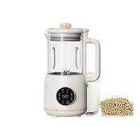 QIeAny Machine À Soja Automatique 800 Ml/27 Oz, Machine À Lait De Noix 6 en 1, avec Minuterie De 12 Heures Et 10 Bavures, Facile À Nettoyer/Faible Bruit + Démarrage À Un Bouton, Amande,White
